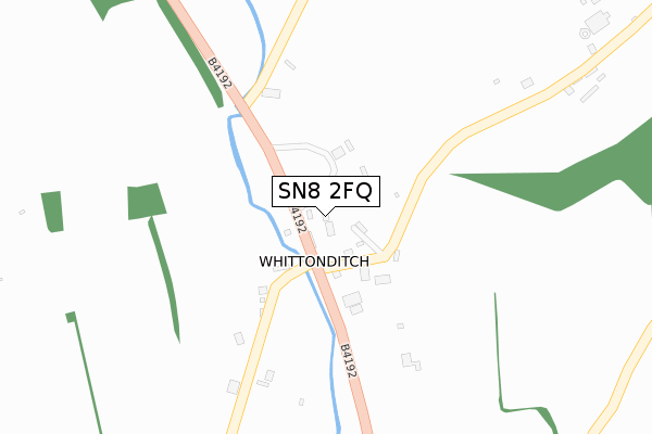 SN8 2FQ map - large scale - OS Open Zoomstack (Ordnance Survey) SN8 2FQ map - large scale - OS Open Zoomstack (Ordnance Survey)