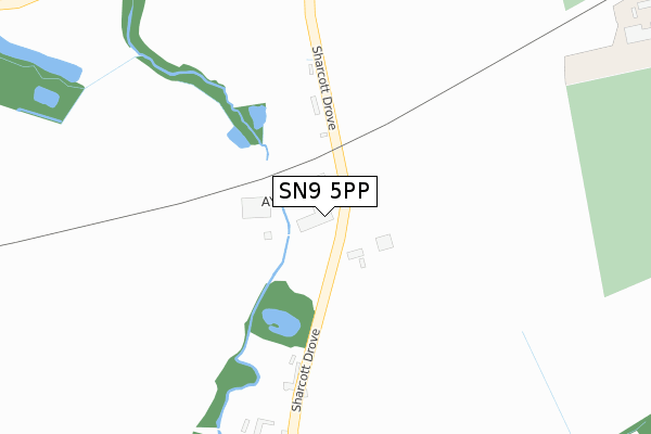 SN9 5PP map - large scale - OS Open Zoomstack (Ordnance Survey) SN9 5PP map - large scale - OS Open Zoomstack (Ordnance Survey)