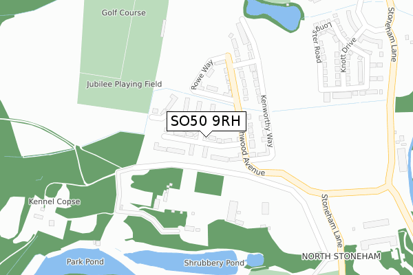SO50 9RH map - large scale - OS Open Zoomstack (Ordnance Survey) SO50 9RH map - large scale - OS Open Zoomstack (Ordnance Survey)