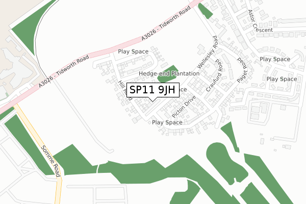 SP11 9JH map - large scale - OS Open Zoomstack (Ordnance Survey) SP11 9JH map - large scale - OS Open Zoomstack (Ordnance Survey)