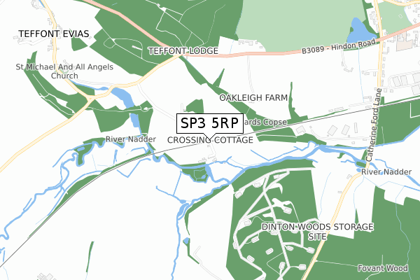 SP3 5RP map - small scale - OS Open Zoomstack (Ordnance Survey) SP3 5RP map - small scale - OS Open Zoomstack (Ordnance Survey)