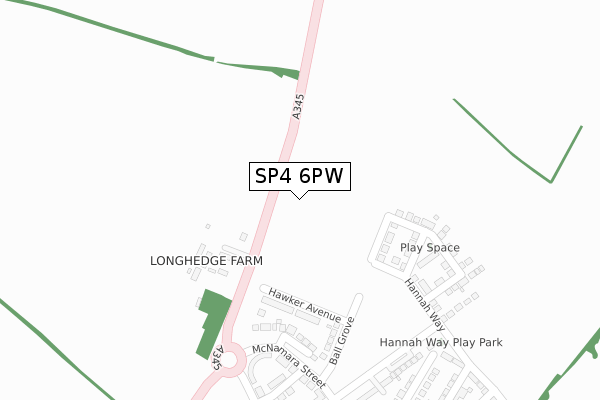 SP4 6PW map - large scale - OS Open Zoomstack (Ordnance Survey) SP4 6PW map - large scale - OS Open Zoomstack (Ordnance Survey)