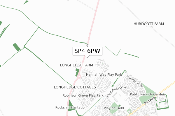SP4 6PW map - small scale - OS Open Zoomstack (Ordnance Survey) SP4 6PW map - small scale - OS Open Zoomstack (Ordnance Survey)