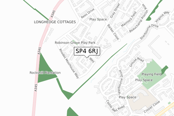 SP4 6RJ map - large scale - OS Open Zoomstack (Ordnance Survey) SP4 6RJ map - large scale - OS Open Zoomstack (Ordnance Survey)
