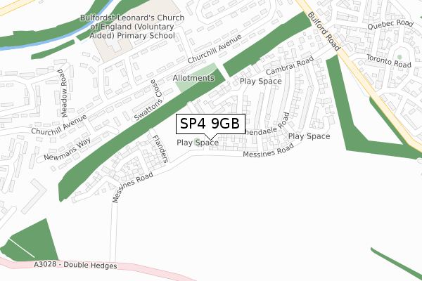 SP4 9GB map - large scale - OS Open Zoomstack (Ordnance Survey)