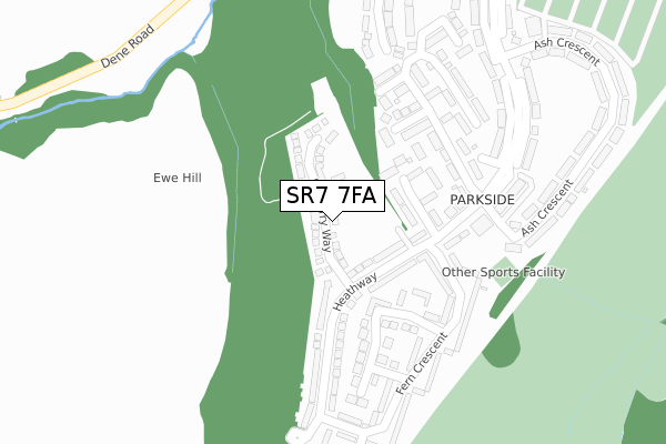 SR7 7FA map - large scale - OS Open Zoomstack (Ordnance Survey) SR7 7FA map - large scale - OS Open Zoomstack (Ordnance Survey)