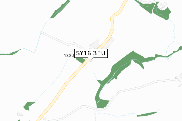 SY16 3EU map - large scale - OS Open Zoomstack (Ordnance Survey) SY16 3EU map - large scale - OS Open Zoomstack (Ordnance Survey)