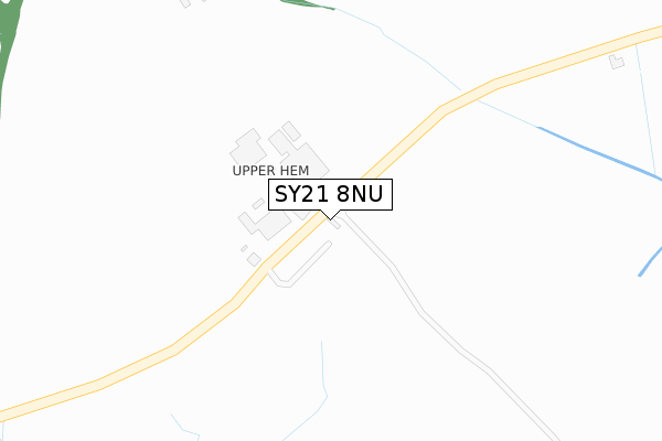 SY21 8NU map - large scale - OS Open Zoomstack (Ordnance Survey) SY21 8NU map - large scale - OS Open Zoomstack (Ordnance Survey)