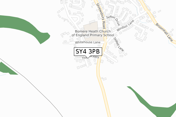 SY4 3PB map - large scale - OS Open Zoomstack (Ordnance Survey) SY4 3PB map - large scale - OS Open Zoomstack (Ordnance Survey)