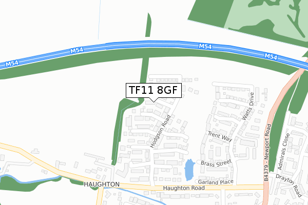 TF11 8GF map - large scale - OS Open Zoomstack (Ordnance Survey) TF11 8GF map - large scale - OS Open Zoomstack (Ordnance Survey)