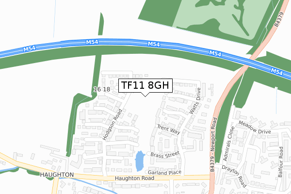 TF11 8GH map - large scale - OS Open Zoomstack (Ordnance Survey) TF11 8GH map - large scale - OS Open Zoomstack (Ordnance Survey)