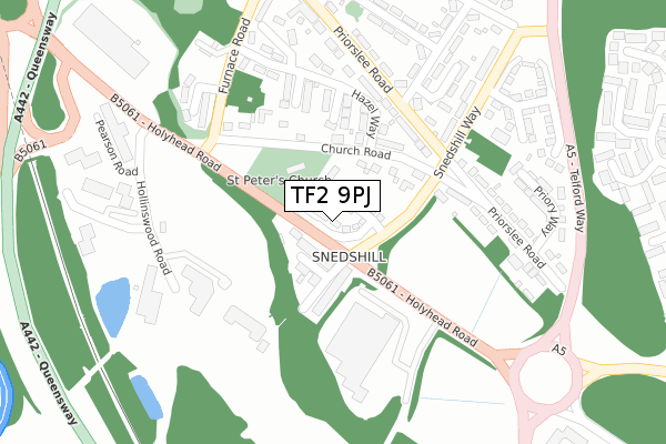 TF2 9PJ map - large scale - OS Open Zoomstack (Ordnance Survey) TF2 9PJ map - large scale - OS Open Zoomstack (Ordnance Survey)