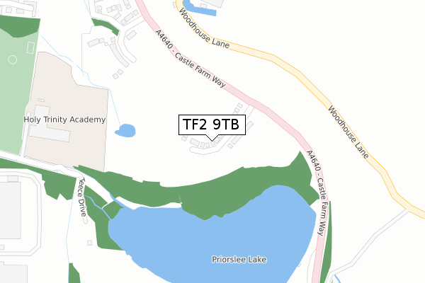TF2 9TB map - large scale - OS Open Zoomstack (Ordnance Survey)
