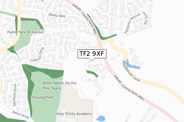 TF2 9XF map - large scale - OS Open Zoomstack (Ordnance Survey) TF2 9XF map - large scale - OS Open Zoomstack (Ordnance Survey)
