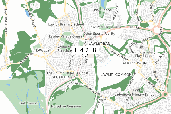 TF4 2TB map - small scale - OS Open Zoomstack (Ordnance Survey) TF4 2TB map - small scale - OS Open Zoomstack (Ordnance Survey)