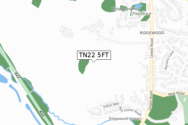 TN22 5FT map - large scale - OS Open Zoomstack (Ordnance Survey) TN22 5FT map - large scale - OS Open Zoomstack (Ordnance Survey)