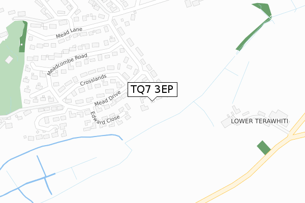 TQ7 3EP map - large scale - OS Open Zoomstack (Ordnance Survey) TQ7 3EP map - large scale - OS Open Zoomstack (Ordnance Survey)
