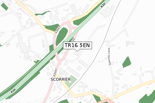 TR16 5EN map - large scale - OS Open Zoomstack (Ordnance Survey) TR16 5EN map - large scale - OS Open Zoomstack (Ordnance Survey)