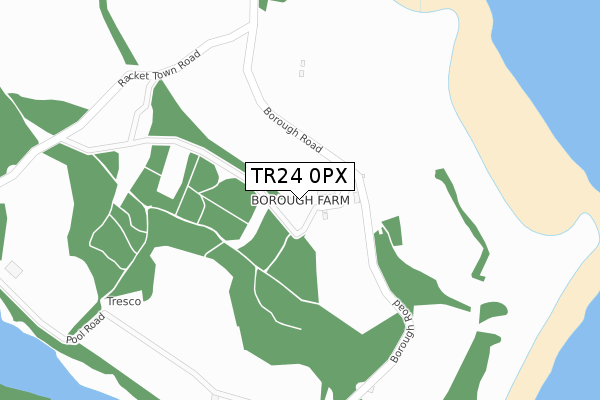 TR24 0PX map - large scale - OS Open Zoomstack (Ordnance Survey) TR24 0PX map - large scale - OS Open Zoomstack (Ordnance Survey)