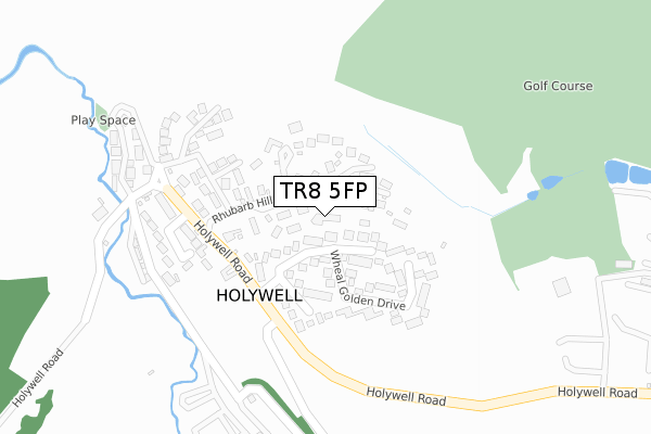 TR8 5FP map - large scale - OS Open Zoomstack (Ordnance Survey) TR8 5FP map - large scale - OS Open Zoomstack (Ordnance Survey)