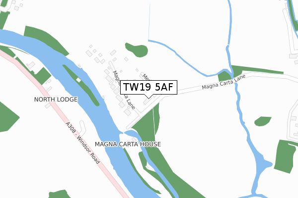 TW19 5AF map - large scale - OS Open Zoomstack (Ordnance Survey) TW19 5AF map - large scale - OS Open Zoomstack (Ordnance Survey)