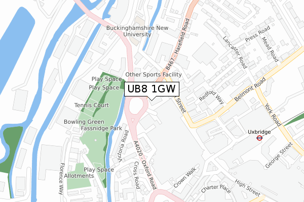 UB8 1GW map - large scale - OS Open Zoomstack (Ordnance Survey) UB8 1GW map - large scale - OS Open Zoomstack (Ordnance Survey)