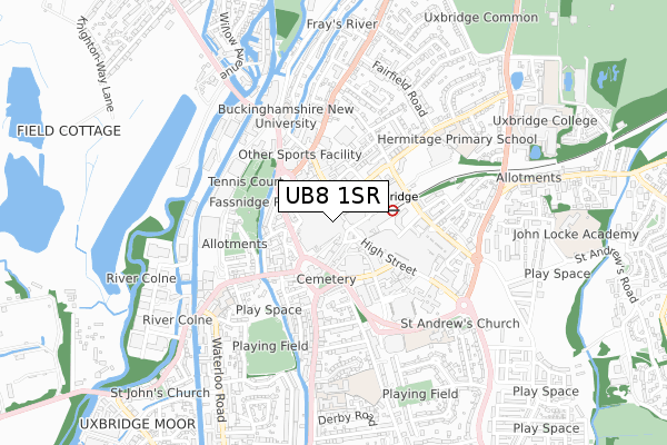 UB8 1SR map - small scale - OS Open Zoomstack (Ordnance Survey) UB8 1SR map - small scale - OS Open Zoomstack (Ordnance Survey)