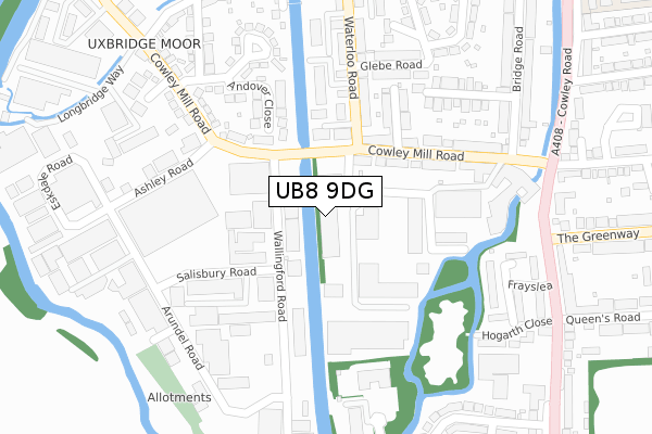 UB8 9DG map - large scale - OS Open Zoomstack (Ordnance Survey) UB8 9DG map - large scale - OS Open Zoomstack (Ordnance Survey)