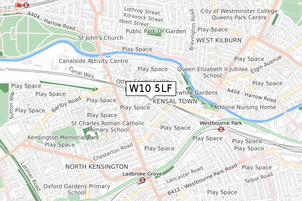W10 5LF map - small scale - OS Open Zoomstack (Ordnance Survey) W10 5LF map - small scale - OS Open Zoomstack (Ordnance Survey)