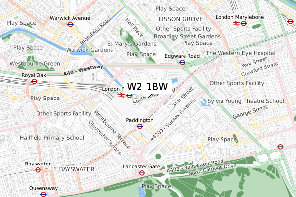 W2 1BW map - small scale - OS Open Zoomstack (Ordnance Survey) W2 1BW map - small scale - OS Open Zoomstack (Ordnance Survey)