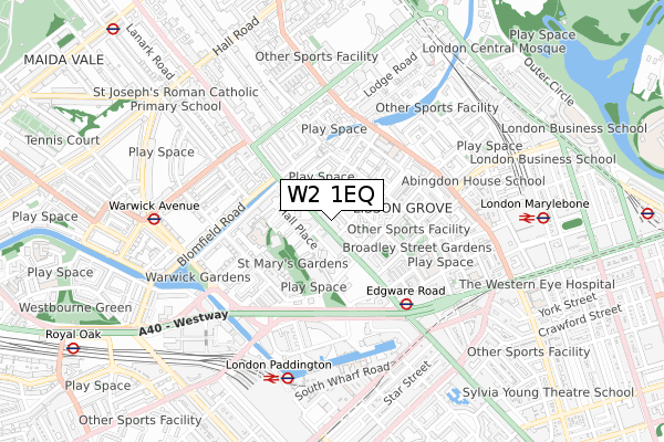 W2 1EQ map - small scale - OS Open Zoomstack (Ordnance Survey) W2 1EQ map - small scale - OS Open Zoomstack (Ordnance Survey)