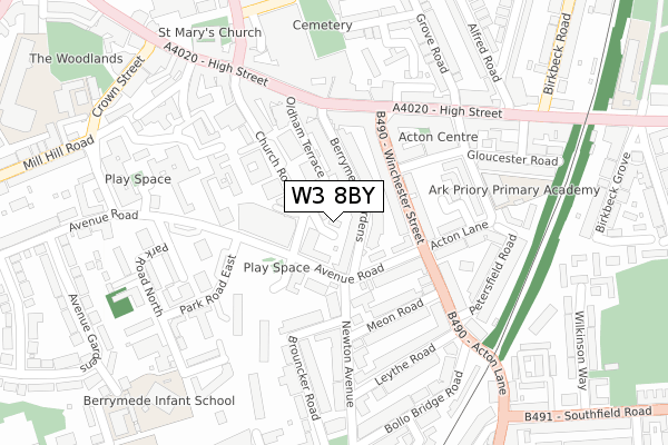 W3 8BY map - large scale - OS Open Zoomstack (Ordnance Survey) W3 8BY map - large scale - OS Open Zoomstack (Ordnance Survey)
