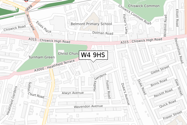 W4 9HS map - large scale - OS Open Zoomstack (Ordnance Survey) W4 9HS map - large scale - OS Open Zoomstack (Ordnance Survey)