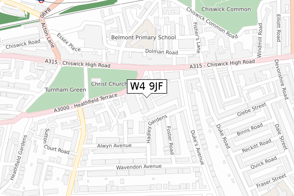 W4 9JF map - large scale - OS Open Zoomstack (Ordnance Survey) W4 9JF map - large scale - OS Open Zoomstack (Ordnance Survey)
