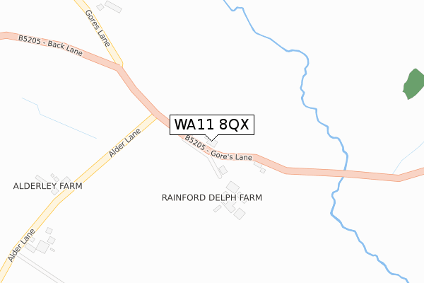 WA11 8QX map - large scale - OS Open Zoomstack (Ordnance Survey) WA11 8QX map - large scale - OS Open Zoomstack (Ordnance Survey)