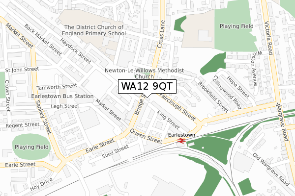 WA12 9QT map - large scale - OS Open Zoomstack (Ordnance Survey) WA12 9QT map - large scale - OS Open Zoomstack (Ordnance Survey)
