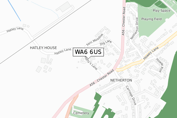 WA6 6US map - large scale - OS Open Zoomstack (Ordnance Survey) WA6 6US map - large scale - OS Open Zoomstack (Ordnance Survey)