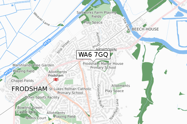WA6 7GQ map - small scale - OS Open Zoomstack (Ordnance Survey) WA6 7GQ map - small scale - OS Open Zoomstack (Ordnance Survey)