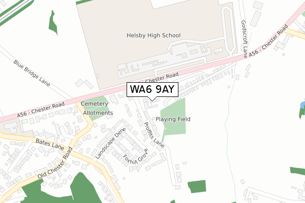 WA6 9AY map - large scale - OS Open Zoomstack (Ordnance Survey) WA6 9AY map - large scale - OS Open Zoomstack (Ordnance Survey)