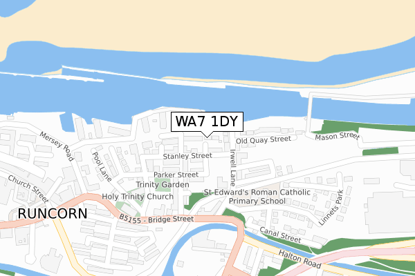 WA7 1DY map - large scale - OS Open Zoomstack (Ordnance Survey) WA7 1DY map - large scale - OS Open Zoomstack (Ordnance Survey)