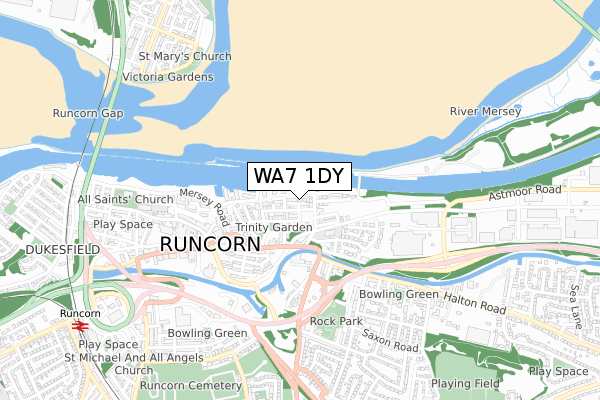 WA7 1DY map - small scale - OS Open Zoomstack (Ordnance Survey) WA7 1DY map - small scale - OS Open Zoomstack (Ordnance Survey)