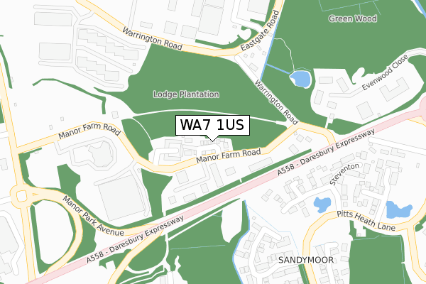 WA7 1US map - large scale - OS Open Zoomstack (Ordnance Survey) WA7 1US map - large scale - OS Open Zoomstack (Ordnance Survey)