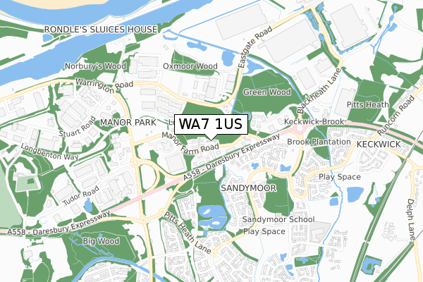 WA7 1US map - small scale - OS Open Zoomstack (Ordnance Survey) WA7 1US map - small scale - OS Open Zoomstack (Ordnance Survey)