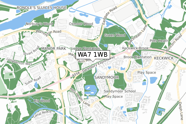 WA7 1WB map - small scale - OS Open Zoomstack (Ordnance Survey) WA7 1WB map - small scale - OS Open Zoomstack (Ordnance Survey)