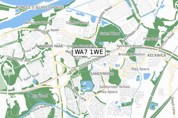 WA7 1WE map - small scale - OS Open Zoomstack (Ordnance Survey) WA7 1WE map - small scale - OS Open Zoomstack (Ordnance Survey)