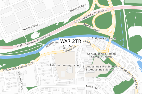 WA7 2TR map - large scale - OS Open Zoomstack (Ordnance Survey) WA7 2TR map - large scale - OS Open Zoomstack (Ordnance Survey)