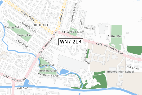 WN7 2LR map - large scale - OS Open Zoomstack (Ordnance Survey) WN7 2LR map - large scale - OS Open Zoomstack (Ordnance Survey)