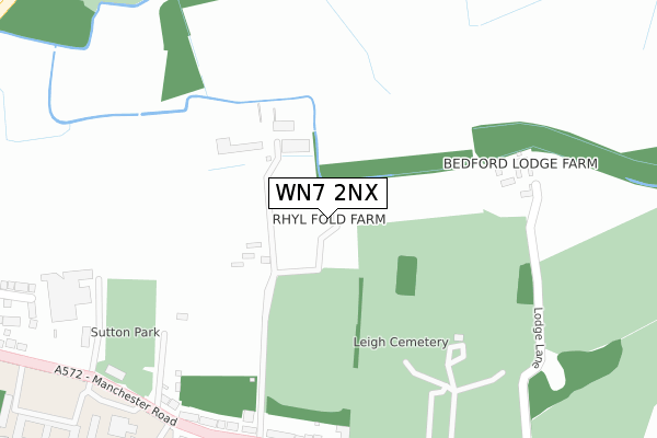 WN7 2NX map - large scale - OS Open Zoomstack (Ordnance Survey) WN7 2NX map - large scale - OS Open Zoomstack (Ordnance Survey)