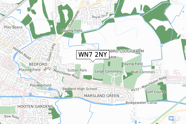 WN7 2NY map - small scale - OS Open Zoomstack (Ordnance Survey) WN7 2NY map - small scale - OS Open Zoomstack (Ordnance Survey)