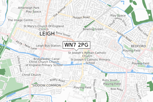 WN7 2PG map - small scale - OS Open Zoomstack (Ordnance Survey) WN7 2PG map - small scale - OS Open Zoomstack (Ordnance Survey)